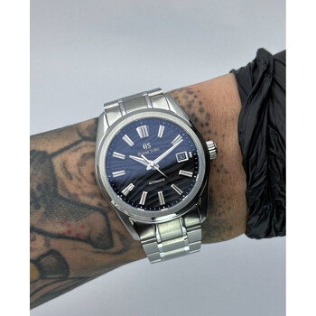 Custom Grand Seiko Mod • Premium Black GS SLGH007 “Tree Ring” Evolution 9 • 40mm